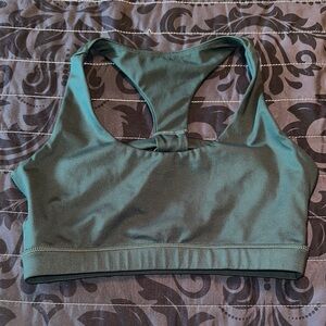 BuffBunny Green Sports Bra